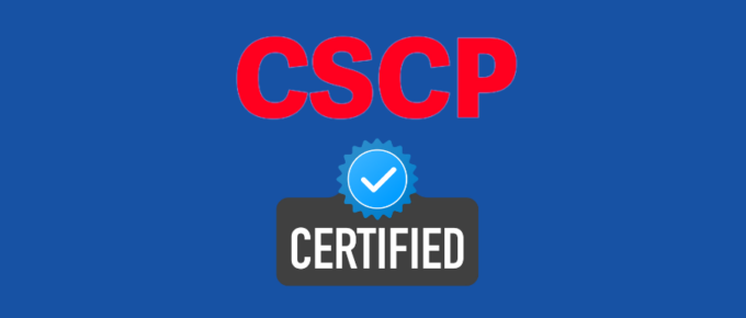 CSCP certification