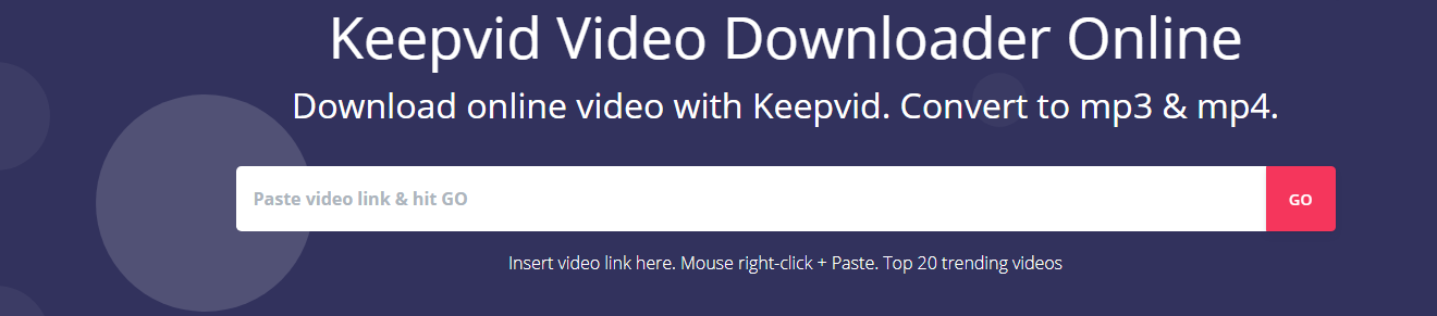 Keepvid Video Downloader